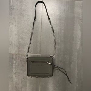 Rebecca Minkoff Mini Crossbody Bag - Gray/Silver Hardware